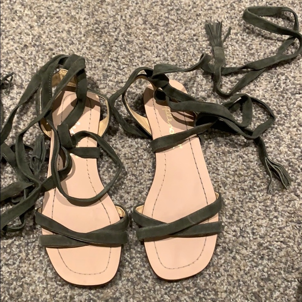 Splendid wrap sandals